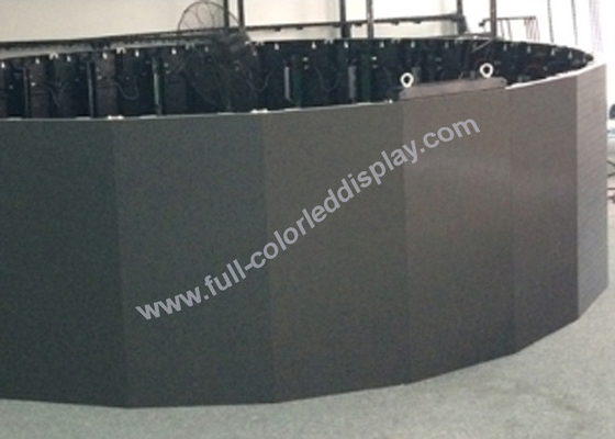 12.8Kg Curved Led Display Hire , Led Rental Screen Easy Maintenance