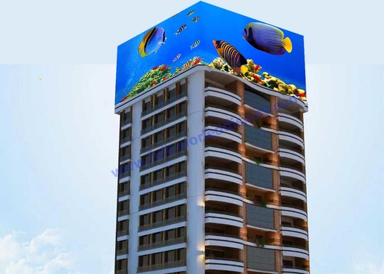 Waterproof Thickness And Light Weight Led Digital Screen Outdoor P8 Ads Electronic