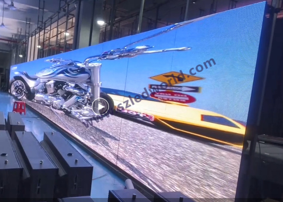 90 Degree Digital Led Display Screen P5 P6 Outdoor Advertising With High Defintion