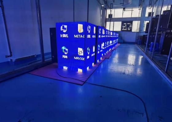 90 Degree Digital Led Display Screen P5 P6 Outdoor Advertising With High Defintion